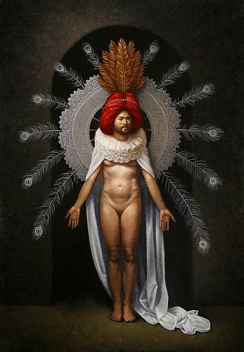 The Alchemical Marriage, 2010, oil on canvas