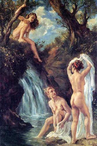 The Bath Of The Nymphs