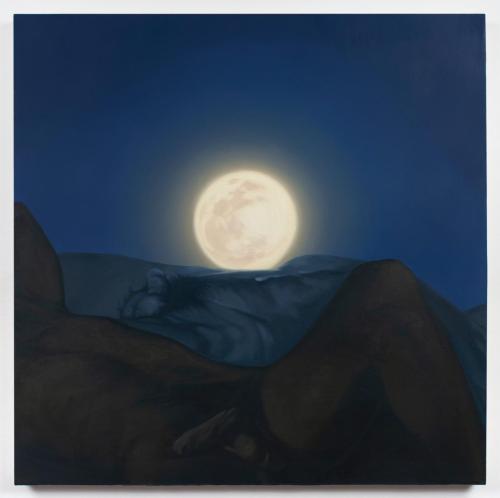 The moon also rises (2021) - The-Moon-Also-Rises-6 - Oil on canvas by © Alexandra Rubinstein - AmorArt
