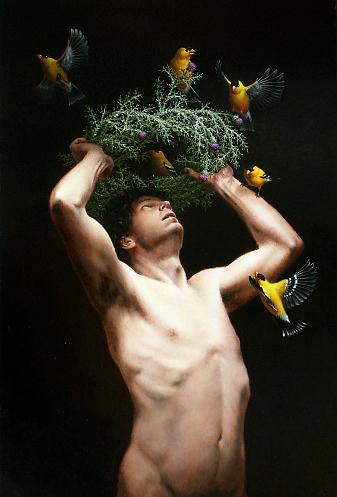 The Wreath, 2005, oil on canvas
