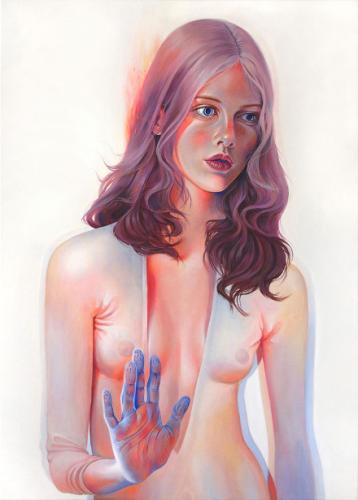 The odd one out - Painting by © Martine Johanna - AmorArt