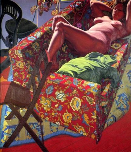 Title unknown II - Artwork by Jack Beal - 1931-2013 American PainterJack Beal è nato a Richmond, in Virginia, e ha vissuto a Oneonta, New York, con la moglie, l'artista Sondra Freckelton. Morì a Oneonta nell'agosto 2013... 