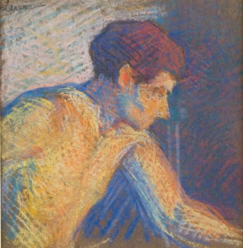 Torso di giovane di Maximilien LuceMaximilien Luce (Parigi, Francia, 1858-1941) è stato un artista post-impressionista francese che ha iniziato la sua carriera come incisore e in seguito ha seguito la linea puntinista di Seurat e Signac. 