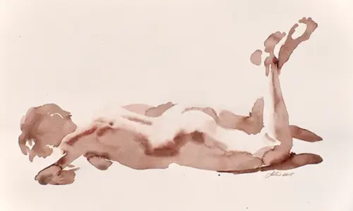 All'interno delle tecniche pittoriche, l'acquerello non sembra avere molti seguaci, soprattutto nel mondo contemporaneo. Ecco perché sono felice di trovare un'artista come Wendy Artin (Boston, USA, 1963) che, attraverso l'acquarello, crea un'opera che unisce qualità e appeal formale.
