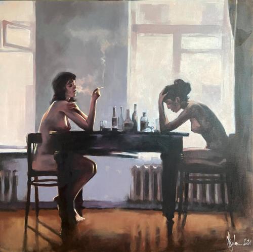 Oil Painting Morning Revelations by igor Shulman